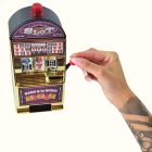 Jackpot működő retro kaszinó gép, színes