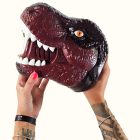 T-rex fej kinézetű buborékfújó, rózsaszín