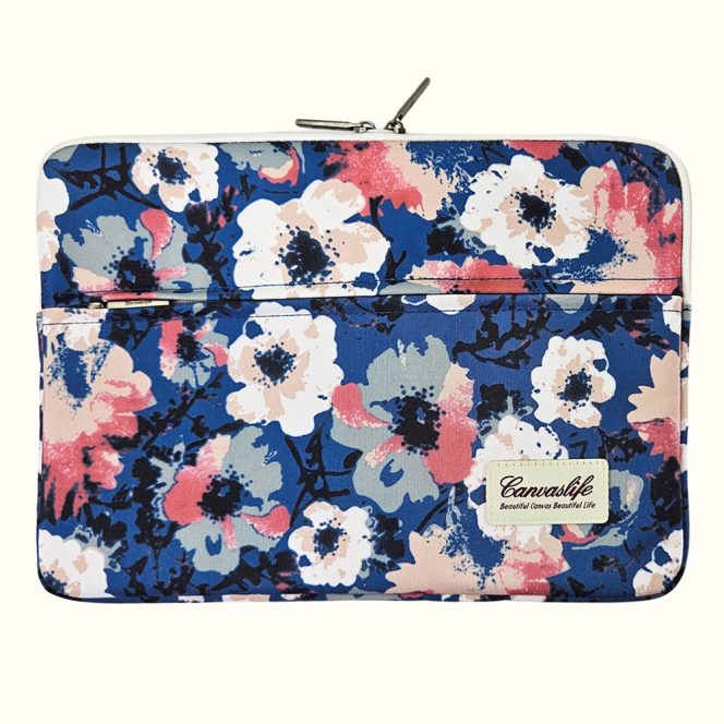 13-14" laptop táska sleeve tok rózsás, színes