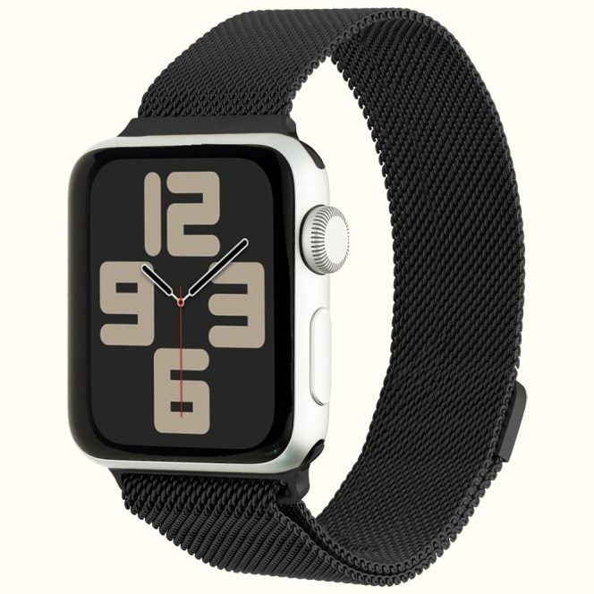 Apple Watch óraszíj fém /42/44/45/49 mm, fekete