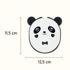 Szappantartó panda, fekete-fehér
