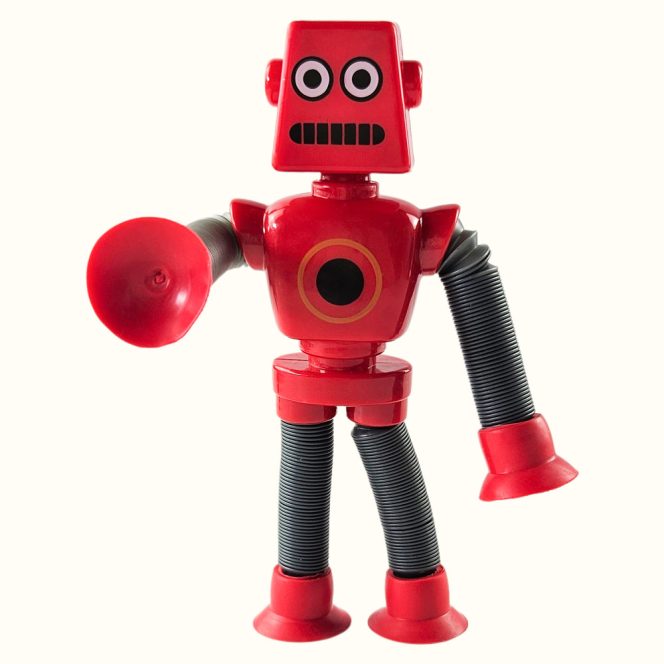 Nyúlós robot, piros