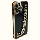 IP 13 Pro Trend Case telefontok sima, fekete