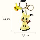 Pokemon Mimikyu kulcstartó, sárga