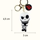 Jack Skellington kulcstartó, fekete