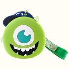 Mike wazowski mini zárható táska kulcstartó, zöld