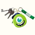 Mike wazowski mini zárható táska kulcstartó, zöld