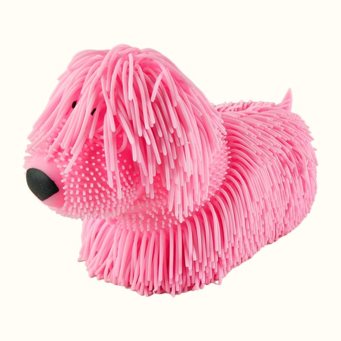 Világító kutya játék, rózsaszín